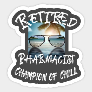 Retirement Shirt Sticker